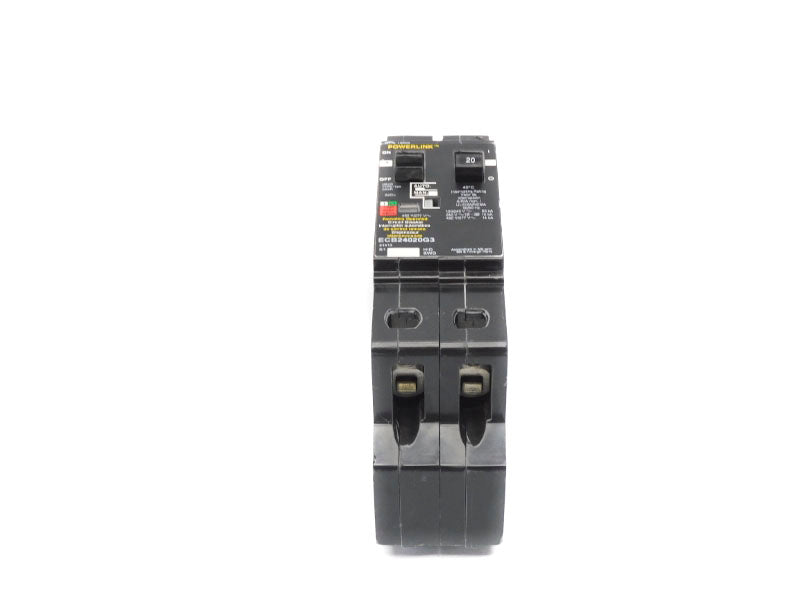 SQUARE D ECB24020G3 277V 20A (AS IS) UNMP