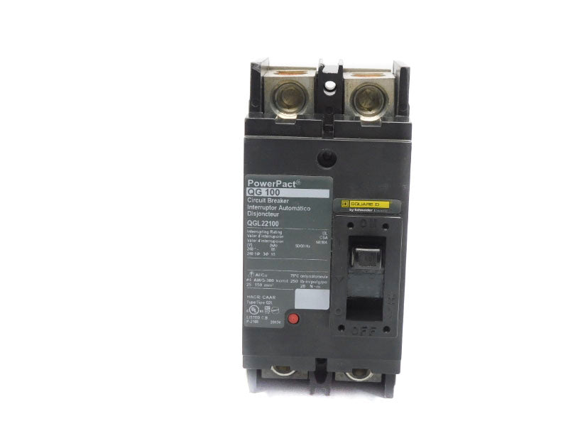 SQUARE D QGL22100 240V 100A UNMP
