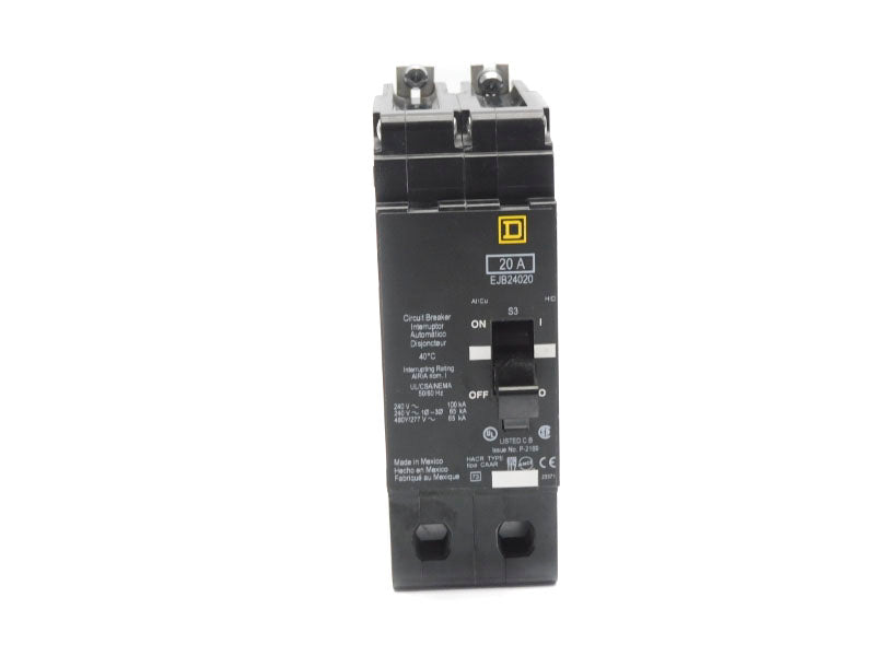 SQUARE D EJB24020 277V 20A NSNP