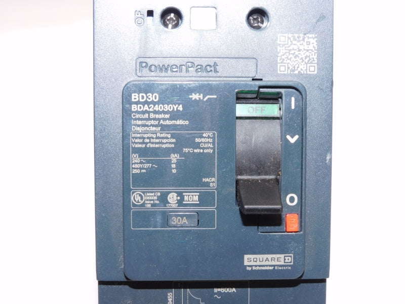 SQUARE D BDA24030Y4 277V 30A NSNP
