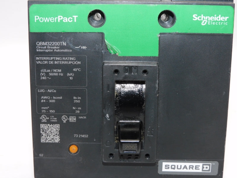 SQUARE D QBM32200TN 240V 200A NSNP