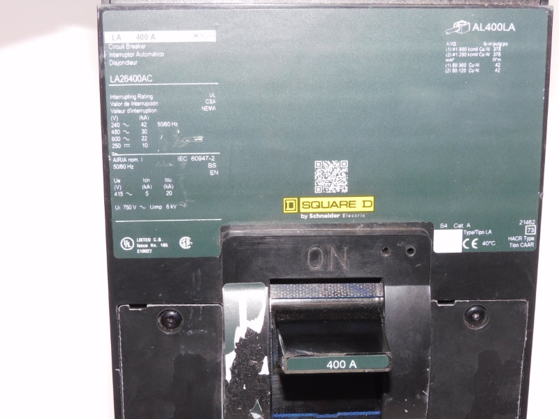 SQUARE D LA26400AC 600V 400A NSNP