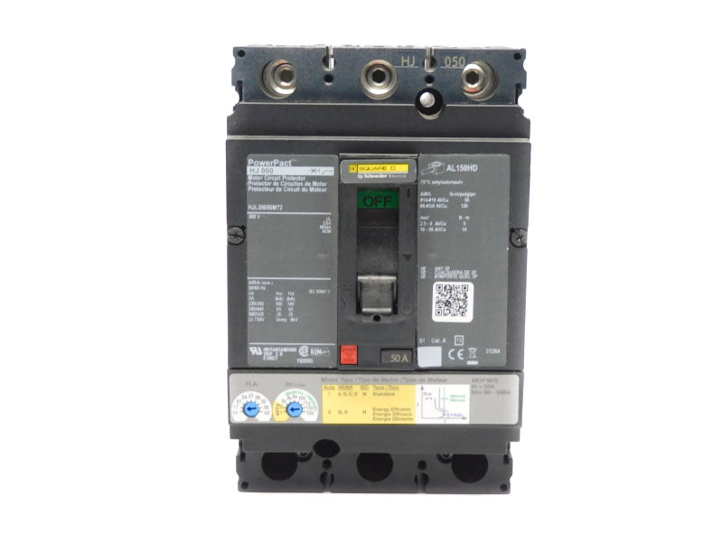 SQUARE D HJL36050M72 600V 50A NSNP