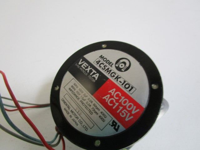 ORIENTAL MOTOR STEPPING MOTOR 4CSMGK-101 *USED*