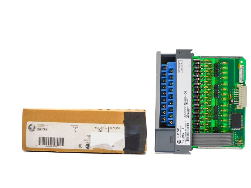 ALLEN BRADLEY 1746-ITB16 SER. C 10-30VDC NSMP