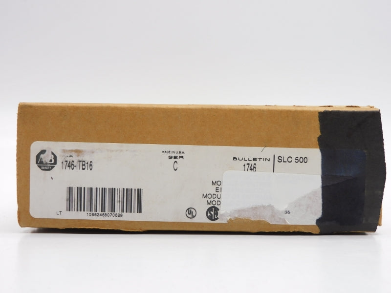 ALLEN BRADLEY 1746-ITB16 SER. C 10-30VDC NSMP