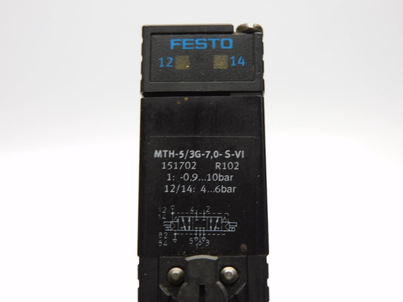 FESTO MTH-5/3G-7,0-S-VI 151702 24VDC NSNP