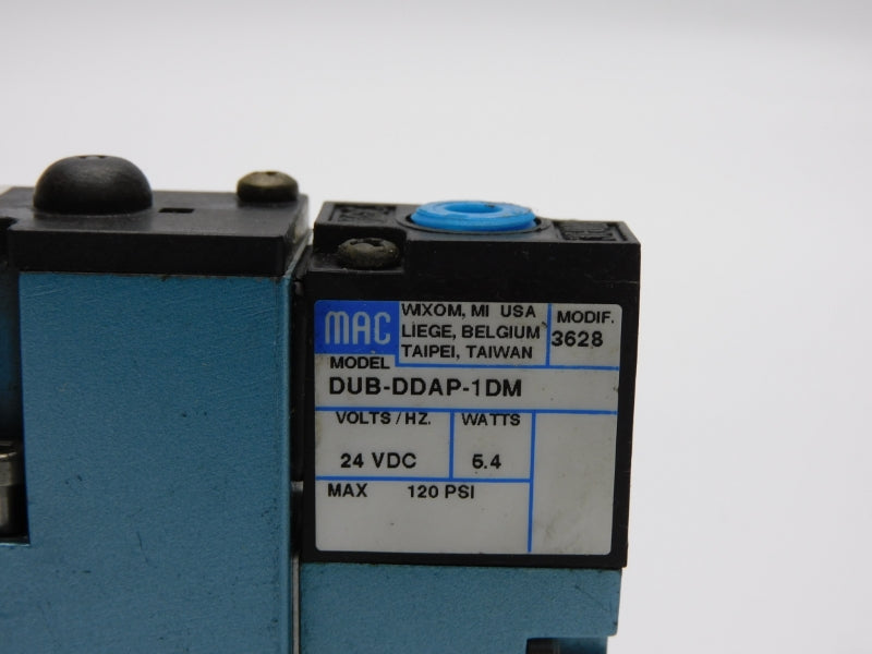 MAC 92B-ACH-000-DU-DDAP-1DM 24VDC 120PSI UNMP
