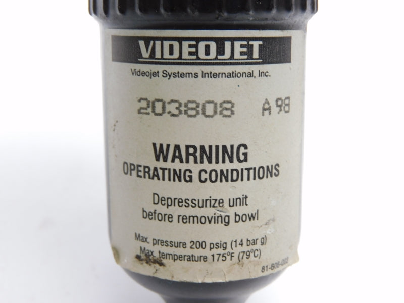 VIDEOJET 203808 200PSI NSNP