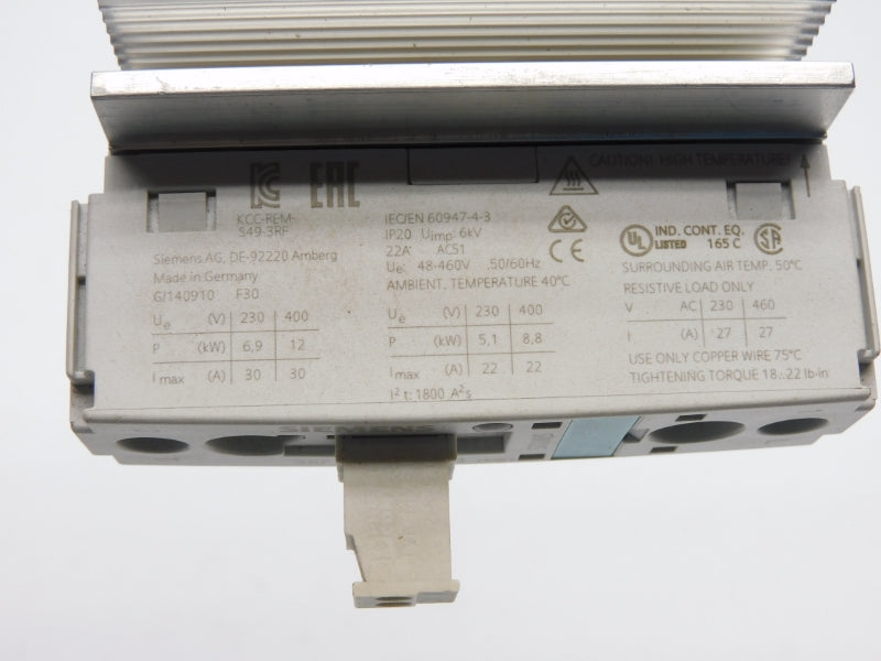 SIEMENS 3RF2330-1AA04 24VDC 30A 40'C NSNP