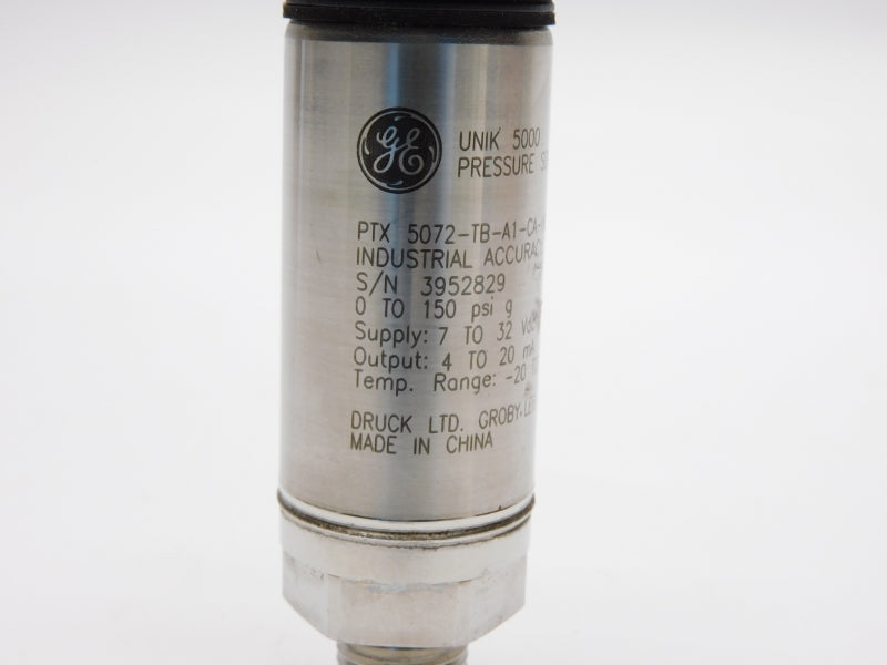 GENERAL ELECTRIC PTX5072-TB-A1-CA-H0-PF 7-32VDC 0-150PSI -20/+80'C NSNP