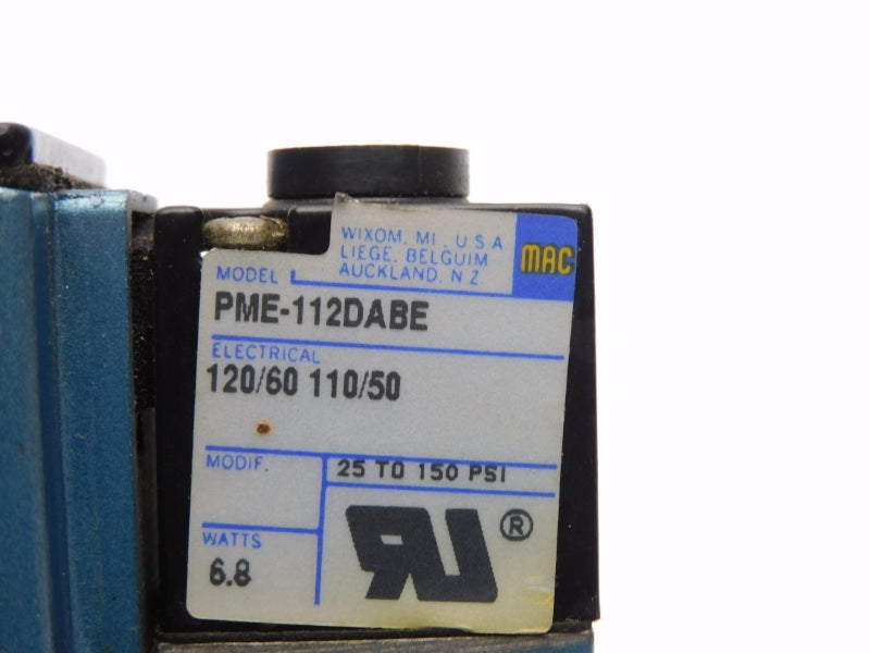 MAC 6211C-215-PM-112DA 110/120V 150PSI UNMP
