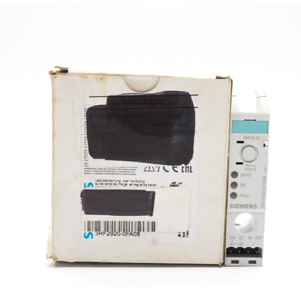 SIEMENS 3RF2920-0FA08 24VDC 20A (NO CONNECTOR) NSMP