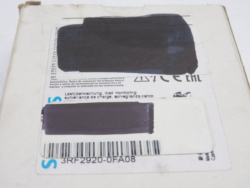 SIEMENS 3RF2920-0FA08 24VDC 20A (NO CONNECTOR) NSMP