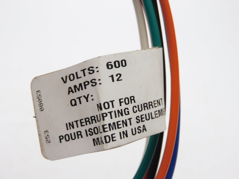 CROUSE-HINDS E2025502 600V 12A UNMP