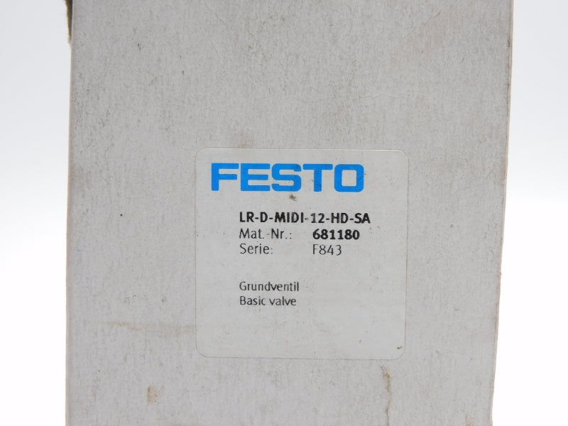 FESTO LR-D-MIDI-12-HD-SA 681180 580PSI NSMP