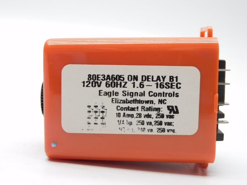 EAGLE SIGNAL 80E3A605 120VAC 10A 1.6-16S NSMP
