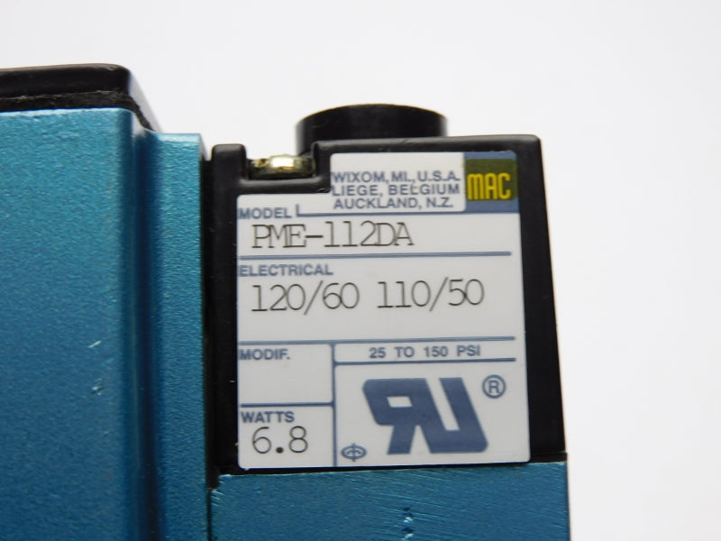 MAC 6211C-000-PM-112DA 110/120V 150PSI NSNP