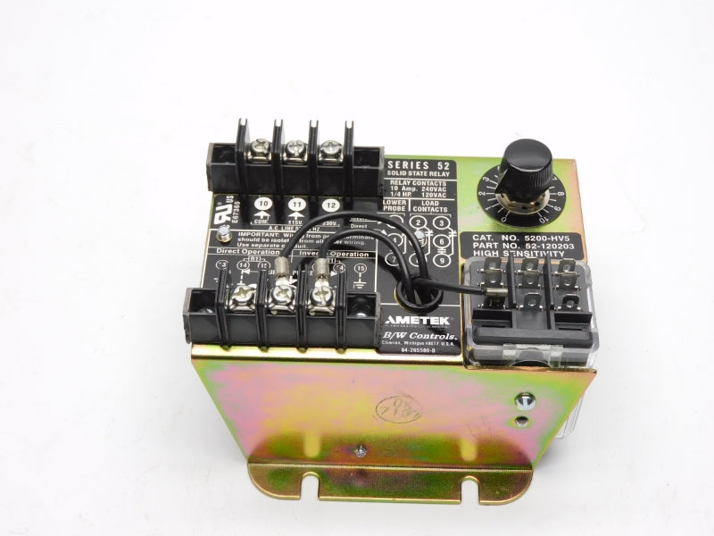 AMETEK 5200-HV5 52-120203 240VAC 10A NSMP