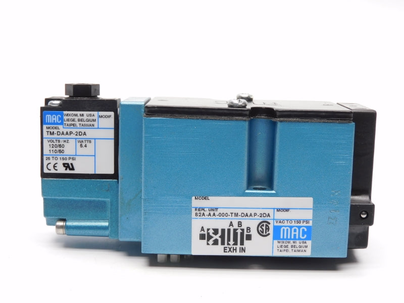 MAC 82A-AA-000-TM-DAAP-2DA 110/120V 150PSI NSMP