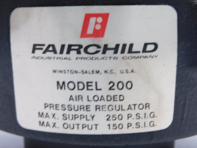 FAIRCHILD 200 250PSI NSNP
