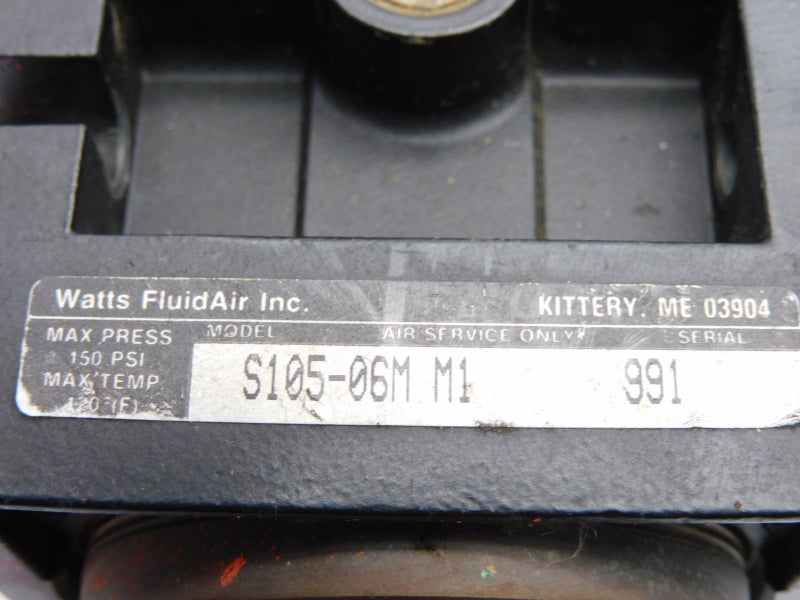 WATTS S105-06M 110V 150PSI UNMP
