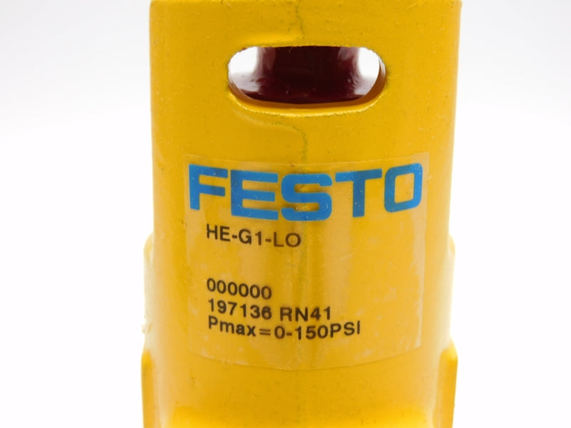 FESTO HE-G1-LO 197136 0-150PSI NSMP