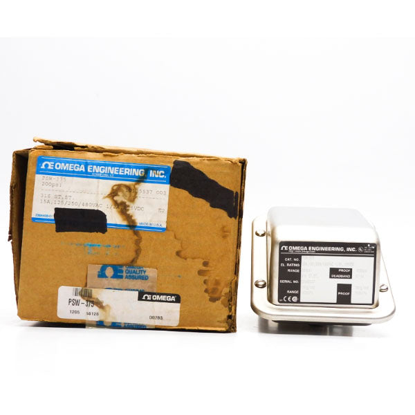 OMEGA ENGINEERING PSW-375 480VAC 15A 200PSI NSMP