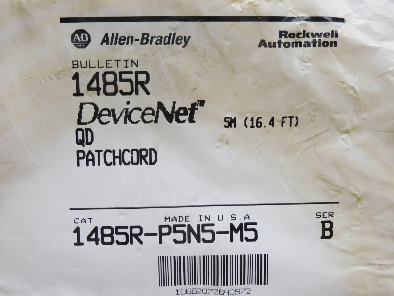 ALLEN BRADLEY 1485R-P5N5-M5 SER. B 5M NSMP
