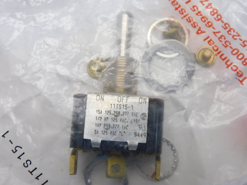 HONEYWELL 11TS15-1 277VAC 15A NSMP