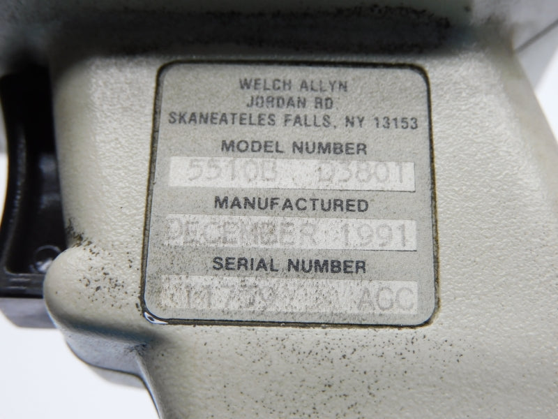 WELCH ALLYN 5510B D3801 UNMP