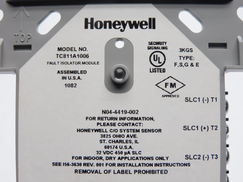 HONEYWELL TC811A1006 32VDC NSNP