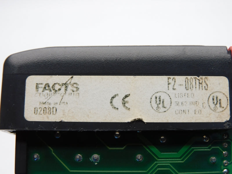 FACTS F2-08TRS 12-250VAC 7A (NO TERMINAL) UNMP