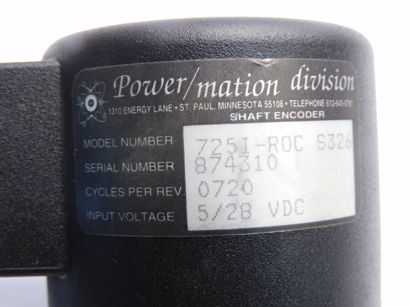 POWER-MATION 725I-ROC S326 5/28VDC UNMP