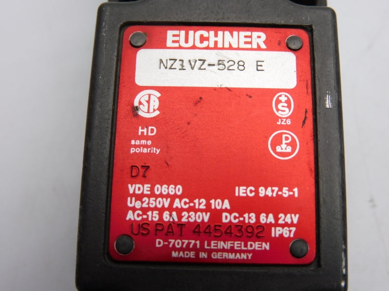 EUCHNER NZ1VZ-528E 250VAC 10A UNMP