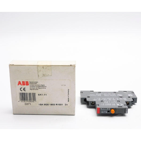 ABB 1SAM201903R1001 SK1-11 690V 6A (PKG OF 2) NSMP