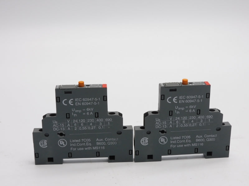 ABB 1SAM201903R1001 SK1-11 690V 6A (PKG OF 2) NSMP