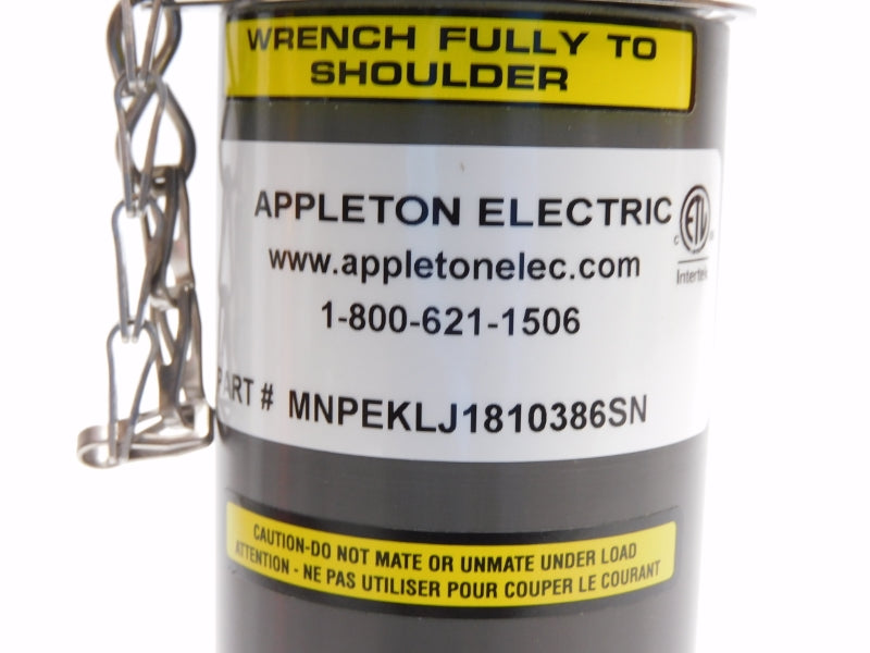 APPLETON ELECTRIC MNPEKLJ1810386SN NSNP