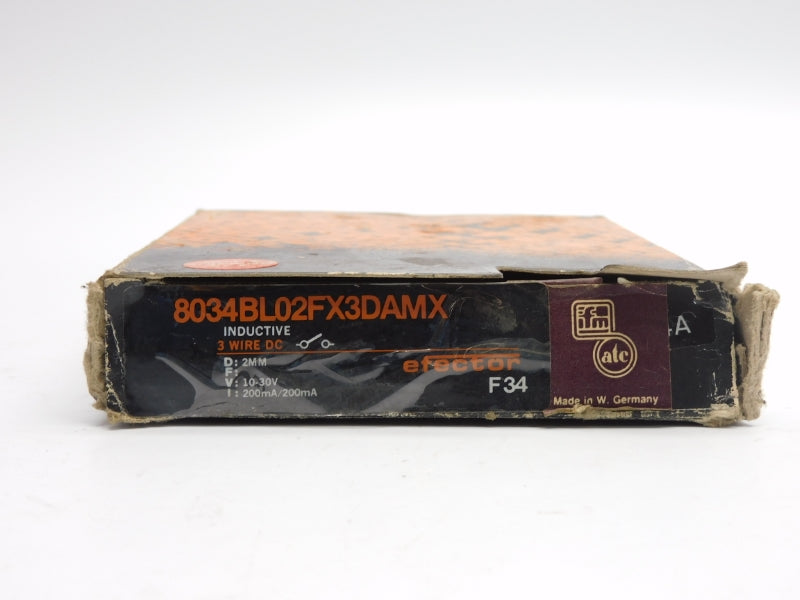 IFM EFECTOR 8034BL02FX3DAMX 10-30V NSMP