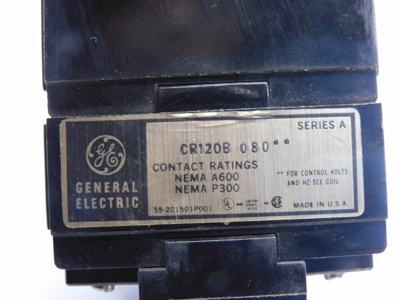 GENERAL ELECTRIC CR120B08022 SER. A 110/120V NSNP