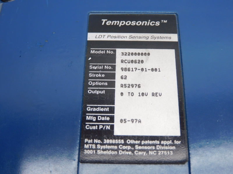 MTS SYSTEMS 322000000 RCU0620 0-10V NSNP