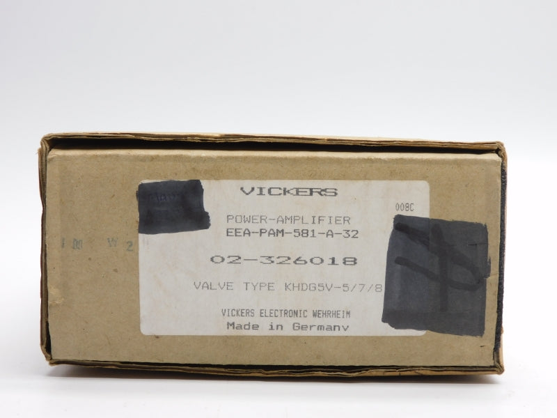 VICKERS EEA-PAM-581-A-32 02-326018 24V NSMP