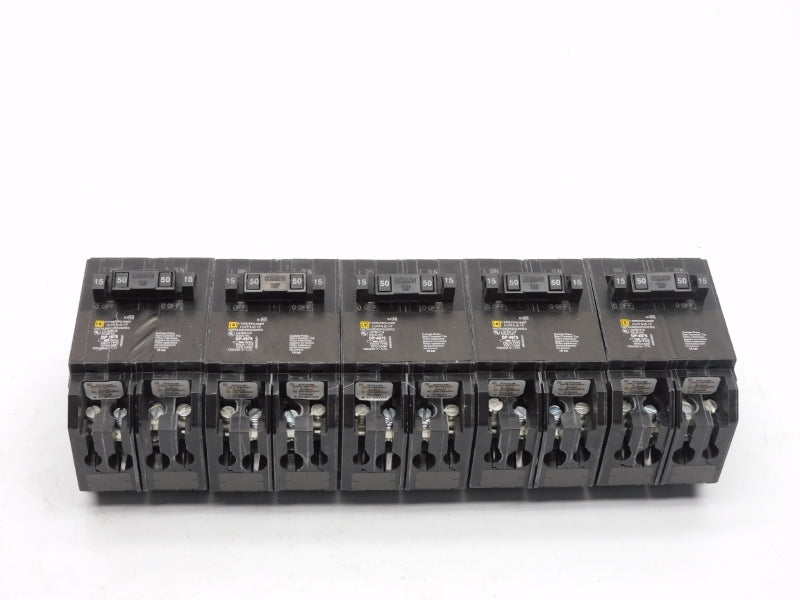 SQUARE D HOMT1515250 120/240V 2(15A) 1(50A) (PKG OF 5) NSMP