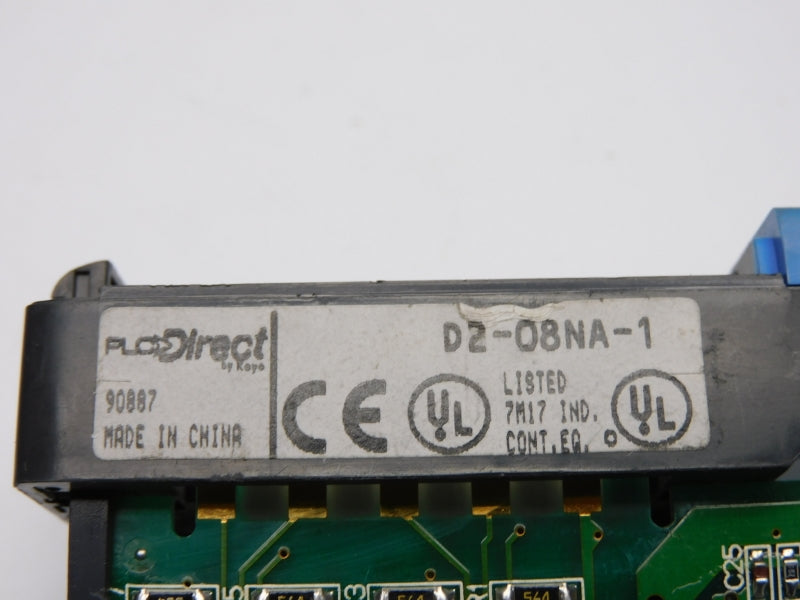 PLC DIRECT D2-08NA-1 80-132VAC (NO TERMINAL/DOOR) NSNP