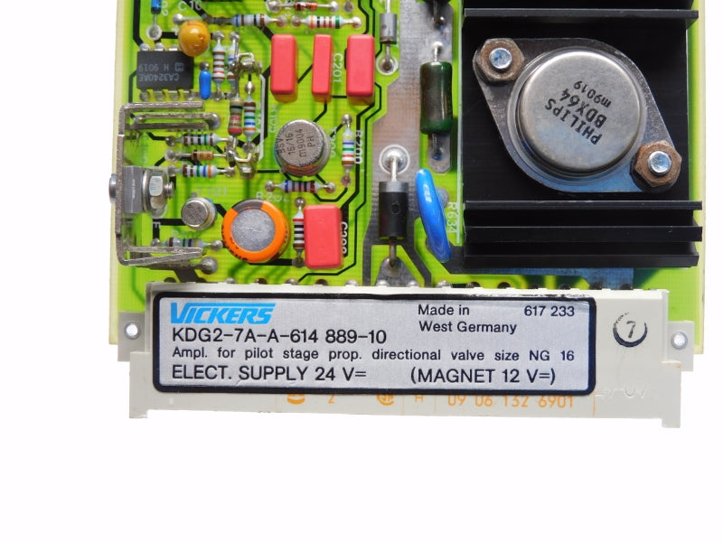 VICKERS KDG2-7A-A-614889-10 24V NSMP