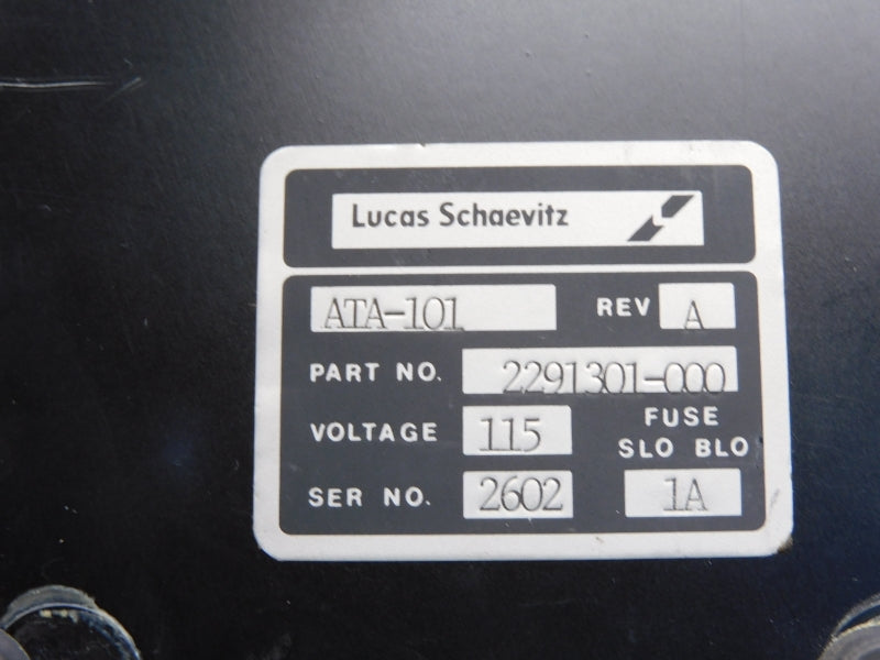 LUCAS SCHAEVITZ 2291301-000 115V 1A UNMP
