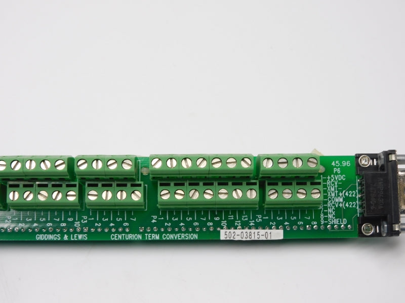 GIDDINGS&LEWIS 502-03815-01 NSNP