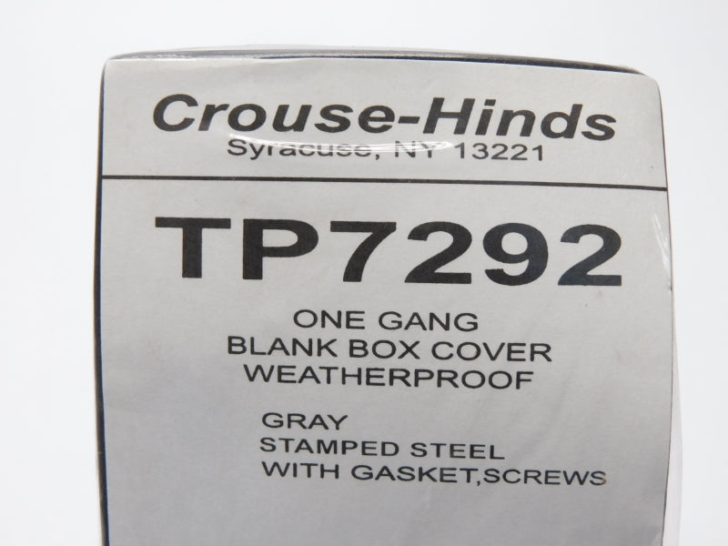 CROUSE-HINDS TP7292 NSMP