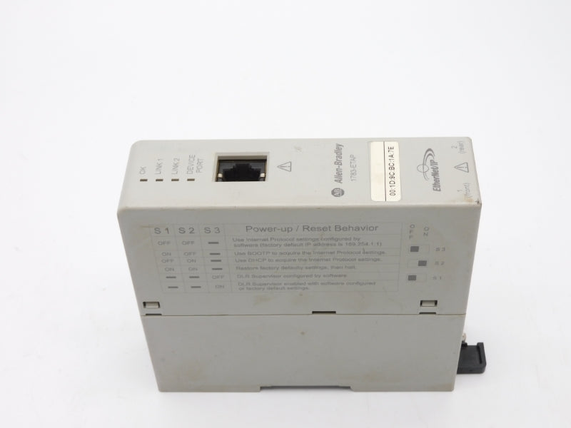 ALLEN BRADLEY 1783-ETAP SER. A F/W 2.002 20.4-27.6VDC UNMP