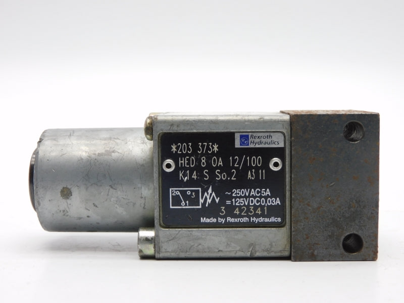 REXROTH HED8OA12/100K14S 203373 250VAC 5A UNMP